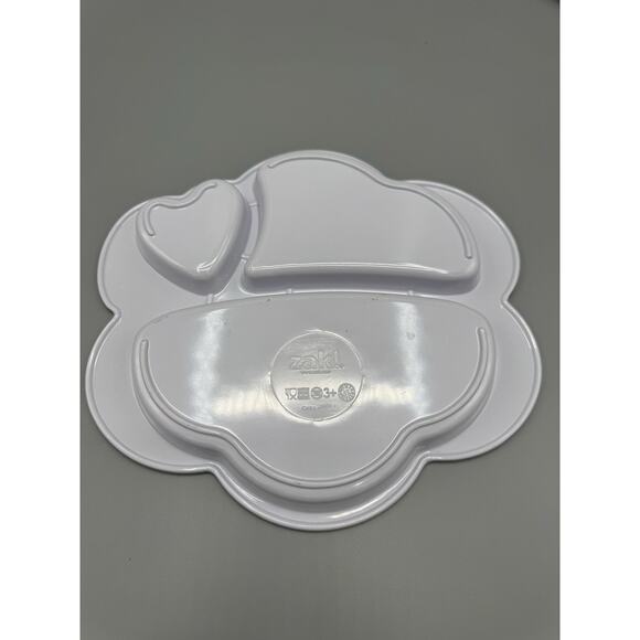 Zak! Designs Shopkins & Doc MsStuffins Plastic Kids Divided Plates Set Of 2 - Picture 3 of 11